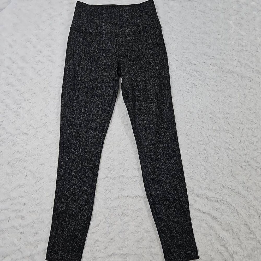 Athleta Womens Size XXS Delancey Textured Tight Black Grey new without tags